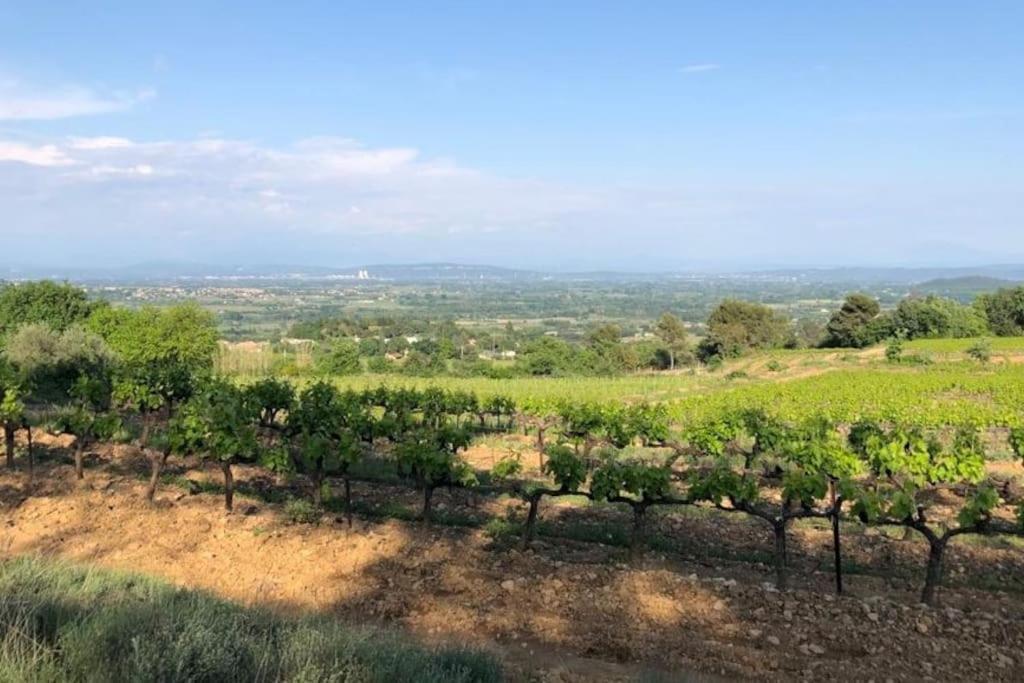 Appartement Tout Equipe En Rez-De-Jardin Entre Gard Et Ardeche Saint-Julien-de-Peyrolas 외부 사진