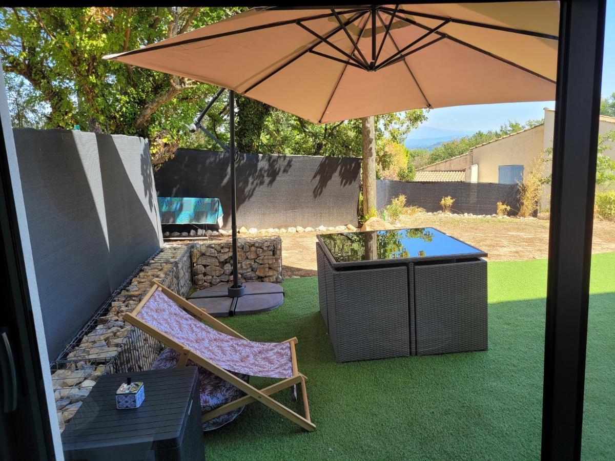 Appartement Tout Equipe En Rez-De-Jardin Entre Gard Et Ardeche Saint-Julien-de-Peyrolas 외부 사진
